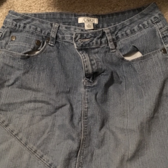 SOLD !!! Cato denim skirt. - Picture 1 of 3